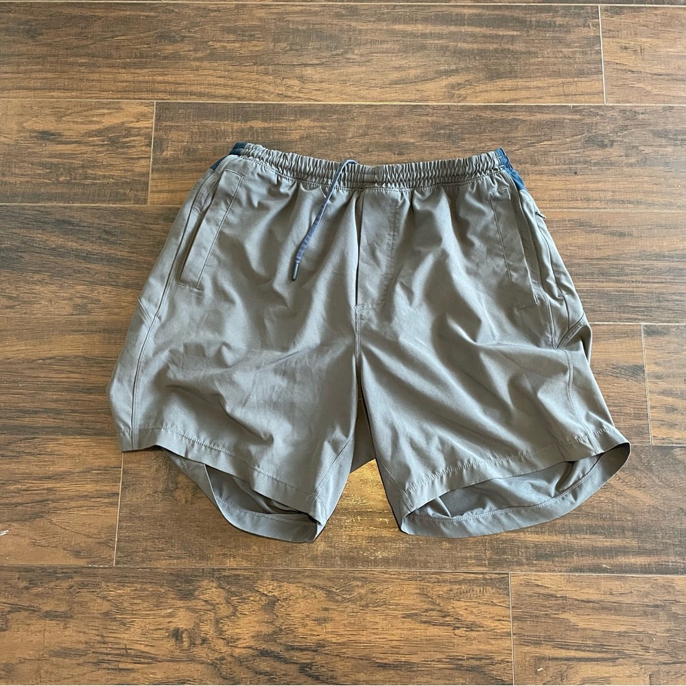 Birddogs Classic Boom For Your Broomstick Gray/Navy Blue Lined Shorts XXL